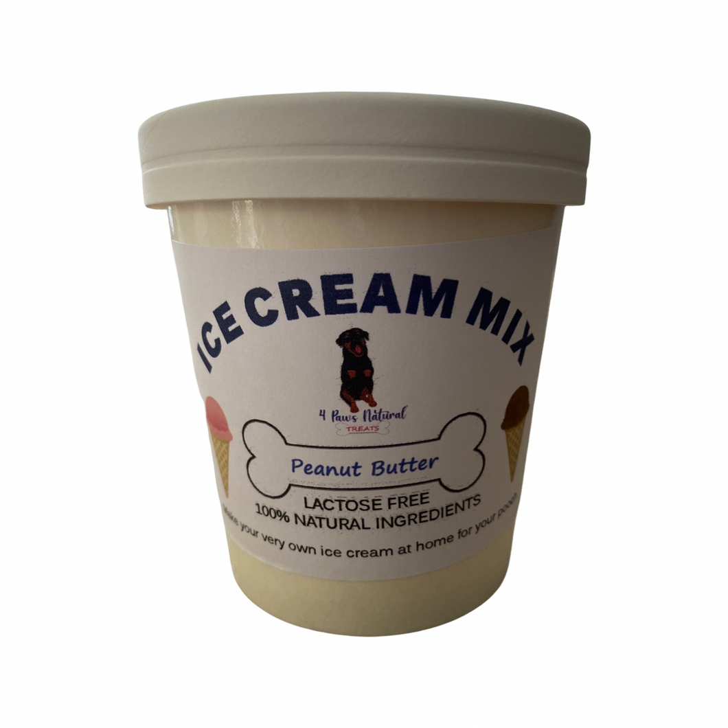 DIY Ice Cream mix - Peanut Butter
