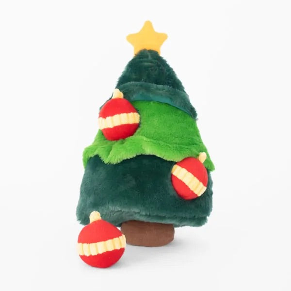 Zippy Paws Burrow interactive dog toy - Christmas Tree